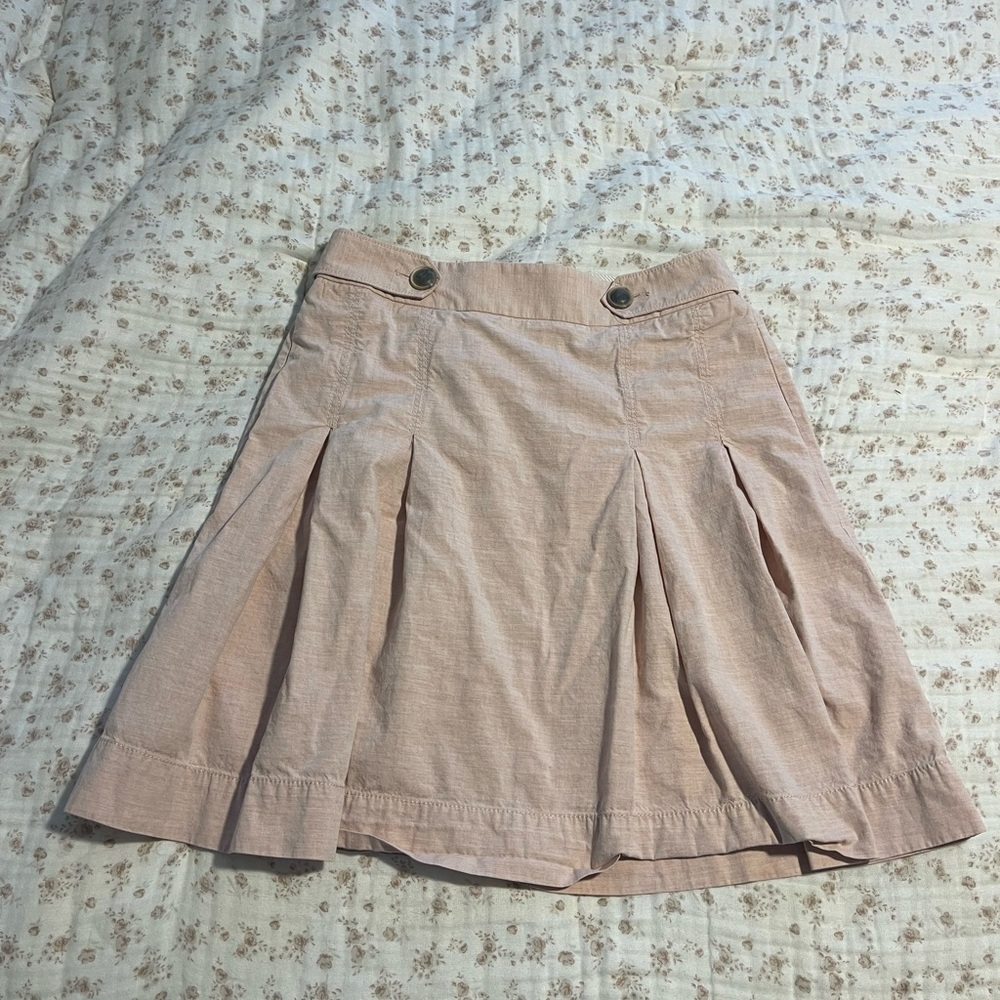 J. Crew Light Pink A-Line Skirt
